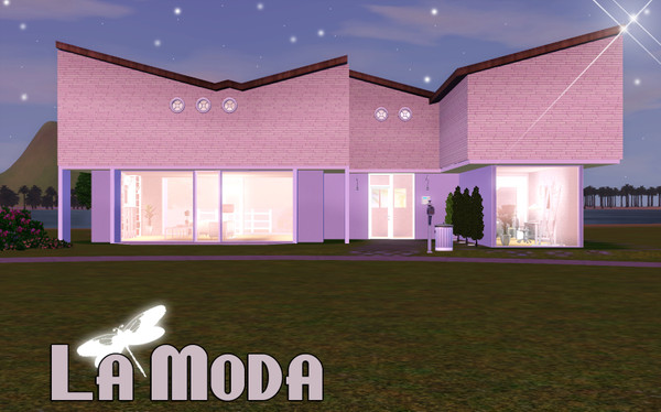 Sims 3 — La Moda *FF*No CC* by TSR Archive — La Moda Fully furnished family home for your simmies:) The Interior design