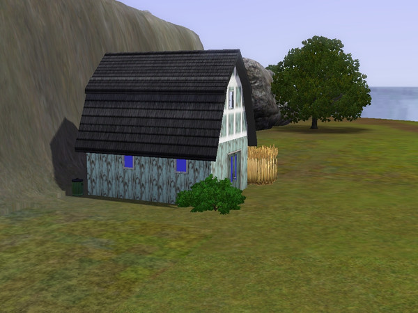 Sims 3 — Weathered barn wood by OliBean123 — A weathered barn wood which can be used for anything, including barns!