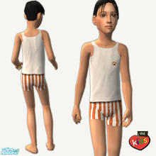 Sims 2 — evi2s Little Boys undies -3 by evi — Underwear and sleepwear for boys