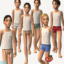 Sims 2 — evi2s Little Boys undies by evi — Underwear and sleepwear for boys