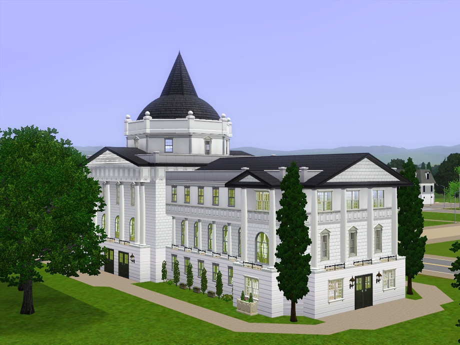 The Sims Resource City Hall No CC