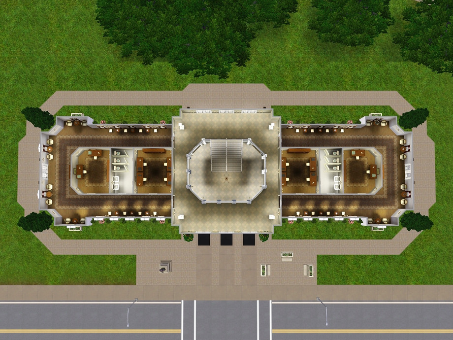 The Sims Resource City Hall No CC