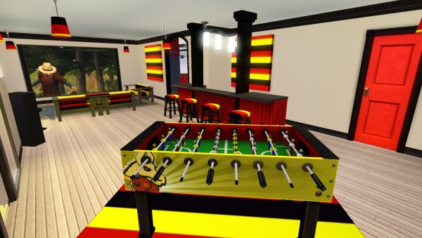 Sims Free Play Fussball Spielen Beim Nachbarn The Sims Resource - Das Fussball Haus