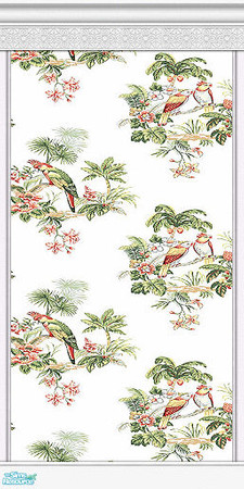 Sims 2 — Biscayne Wall Collection - #01 by paintedladysims — 1 of 12 designs in the collection.