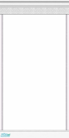 Sims 2 — Biscayne Wall Collection - #07 by paintedladysims — 7 of 12 designs in the collection.