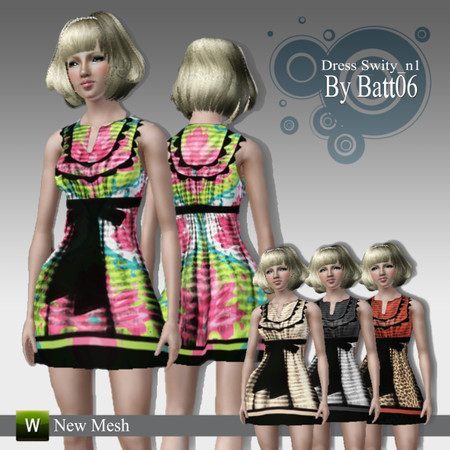 Sims 3 —  by batt06 — 2 areas recolor new mesh
