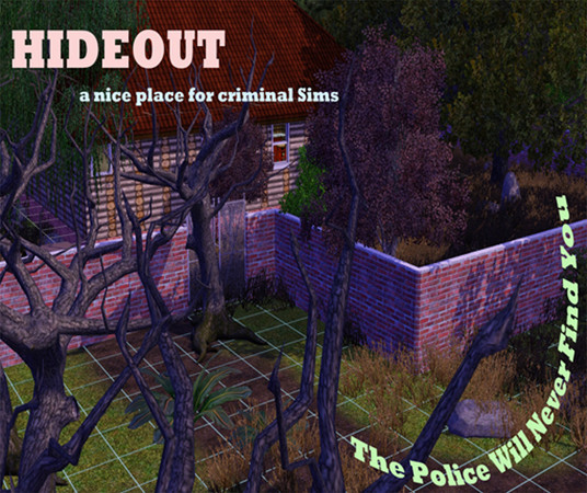 Sims 3 — Hideout by Veronica_Nightmare — A nice place for hiding. Haha &amp;amp;gt;:D