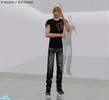 Sims 2 — DC outfit for (young) adults by MESANA — It\'s good, when you like your adult sims wearing teenage clothing..for