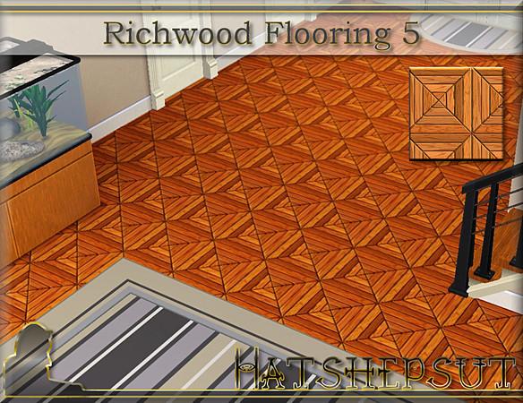 Sims 3 — Richwood Flooring 5 by hatshepsut — Textured wood flooring pattern 