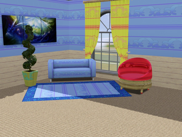 Sims 3 — sweet yellow by maxi king — Sorry,I started of with yellow but then I change it and forgot about the name!