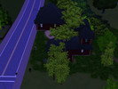 Sims 3 — Tree House by Insanitypress — Looks like this house is held up by the tree it was built around using branches