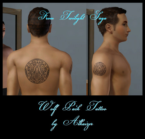 Sims 3 — Wolf Pack Tattoo from Twilight Saga by Alkaizerth — Wolf Pack Tattoo from Twilight Saga. Please do not re-upload