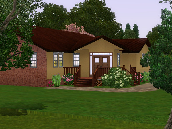 Sims 3 — Hillside Home by bitbit0903 — This Hilside Home comes fully furnished with a living room, dining room, kitchen,