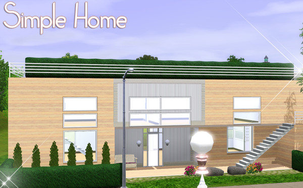 Sims 3 — Simple Home by TSR Archive — Simple Home cute little family home for your simmies:) It has two stories, and its