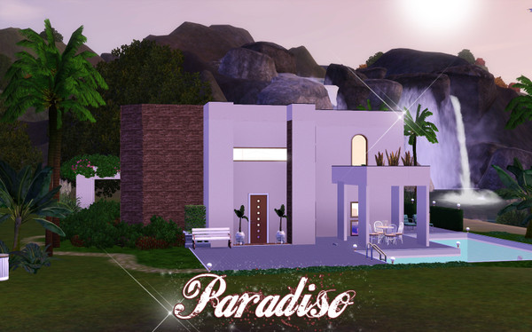 Sims 3 — Paradiso *FF* by TSR Archive — Paradiso Stylish and cute family home for your simmies;) It has two stories: