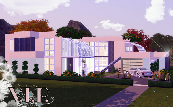 Sims 3 — V.I.P. *FF* by TSR Archive — Modern and stylsih family home waiting for your simmies:D It has two stories. First