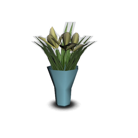 Sims 3 — Shabby Chic Living 2 Plant by TheNumbersWoman — Shabby and Chic, for the shab in all of us. By RicciNumbers at