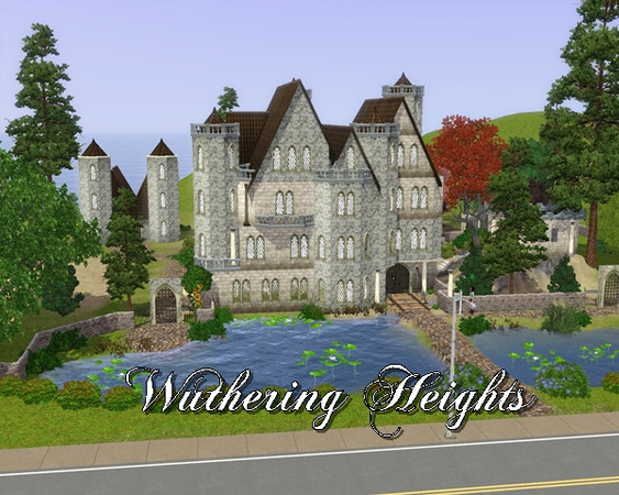 Sims 3 — Wuthering Heights - unfurnished by AnnieBoo — 