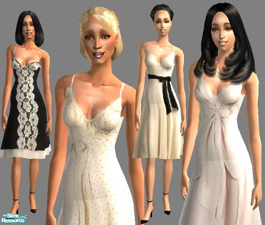 Sims 2 — Classic Chic Dresses by nikisatez05 — 