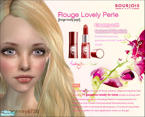 Sims 2 — Bourjois - Rouge Lovely Perle by monkey6758 — 