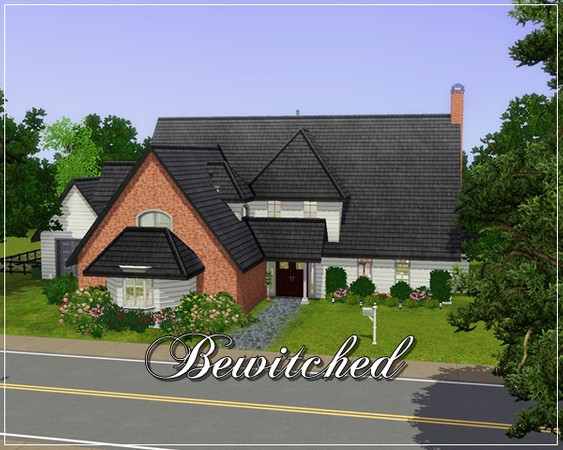 Sims 3 — Bewitched House by AnnieBoo — My version of Darrin, Samantha and Tabitha's house from the show Bewitched