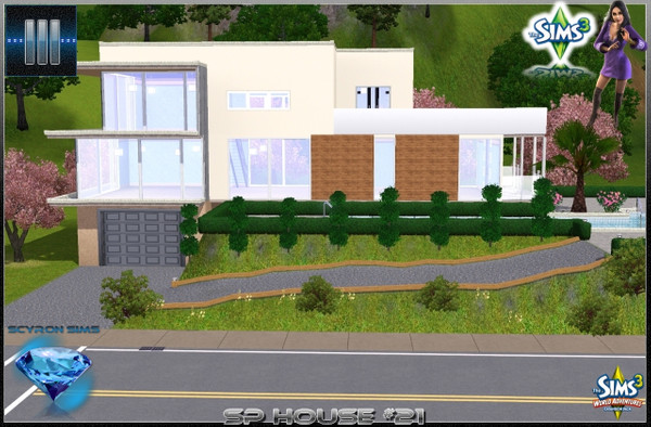 Sims 3 — SP House #21 by _Sanel_ — Made by Sanel Krupic (Scyron Projects 2009-2010) presents house with - 1 kitchen,1