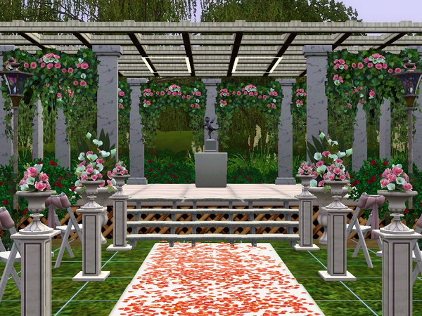 Sims 3 — Fairytales Garden by SweetTrinity — This is a GREAT place to have your sims get married. it was created for my