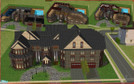 Sims 2 — The Incantation Manor by simkid5614 — 6 Bedroom, 4.5 baths. 2 car garage, and a large recreation room spanning