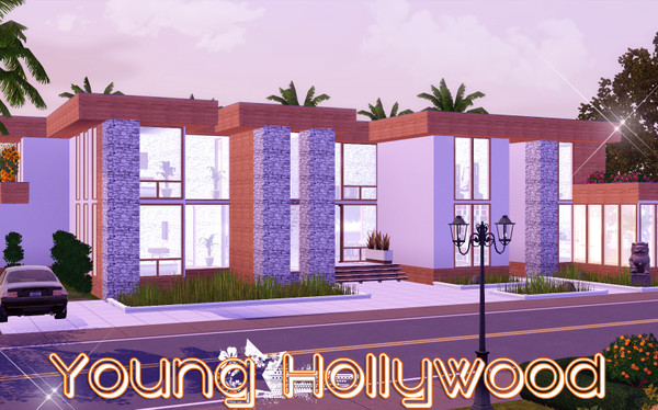 Sims 3 — Young Hollywood *FF* by TSR Archive — Sweet and modern family home for your simmies:D It has two stories: First