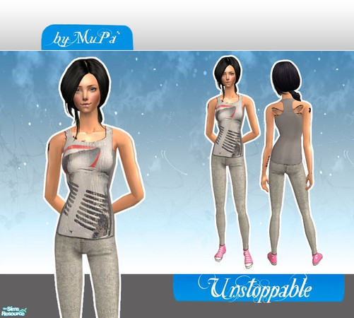 Sims 2 — Unstoppable by miraminkova — My new and biggest collection. It includes 10 outfits. I hope you like it!