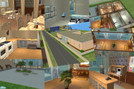 Sims 2 — Muddville Retirement Center FULLY furnished by Small Town Sim — First in a series from my neighborhood