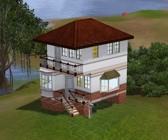 Sims 3 — 10x10 Mini Starter by oldmember_dsafire — 10X10 lot mini starter home, suitable for the single Sim, or the