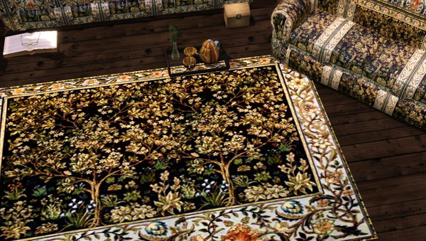 Sims 3 — COSY LIVING RUG 1 by abuk0 — COSY LIVING RUG 1