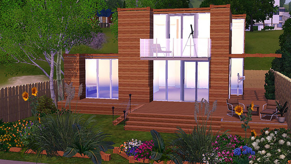 Sims 3 — Waimarama House - no CC by shinseina — The Waimarama House is a real house and built after that as best as I