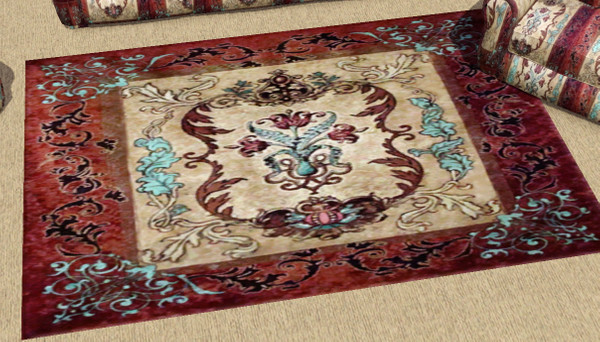 Sims 3 — COSY LIVING RUG  2 by abuk0 — COSY LIVING RUG 2