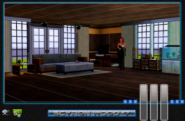 Sims 3 — Scyron Wood Art 7 by _Sanel_ — Made by Sanel Krupic (Scyron Projects 2009-2010) present wood pattern used on