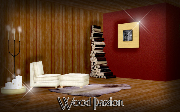 Sims 3 — Wood Passion by TSR Archive — Pattern made by Pralinesims for TSR