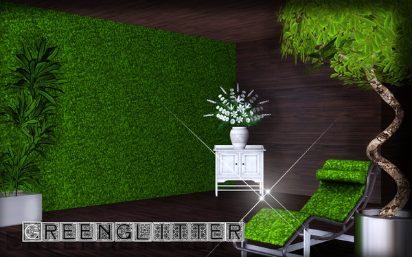 Sims 3 — Green Glitter by TSR Archive — Pattern made by Pralinesims for TSR Looks also great on clothes!