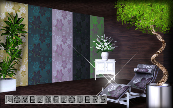 Sims 3 — Lovely Flowers by TSR Archive — Pattern made by Pralinesims for TSR