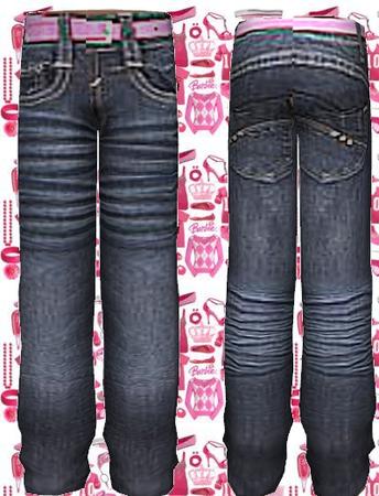 The Sims Resource - Child jeans_DD06