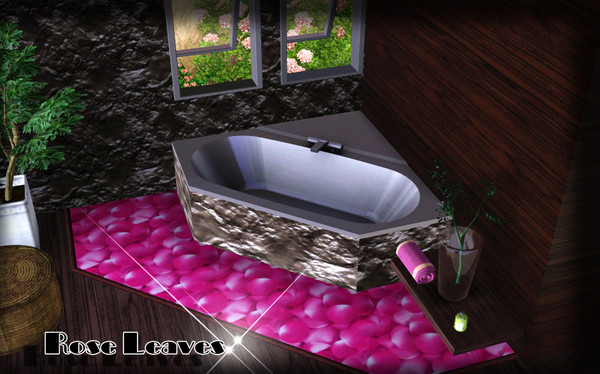 Sims 3 — Rose Leaves by TSR Archive — Pattern made by Pralinesims for TSR