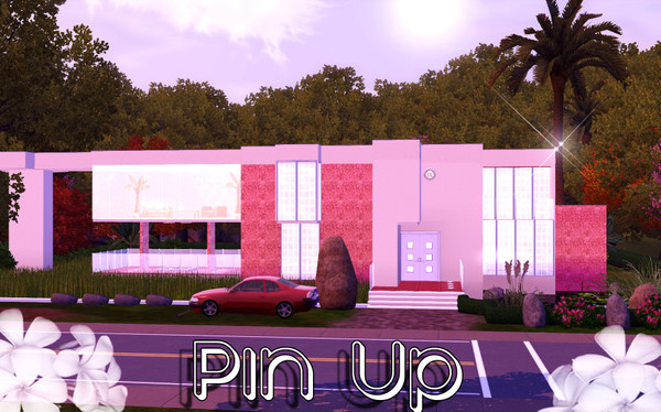 Sims 3 — Pin Up *FF* by TSR Archive — Fully furnished designer home for your simmies:D It has two stories: First floor: