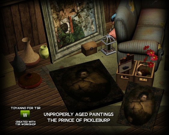 Sims 3 — Unproperly Aged Paintings - The Prince of Pickleburp by tdyannd — 