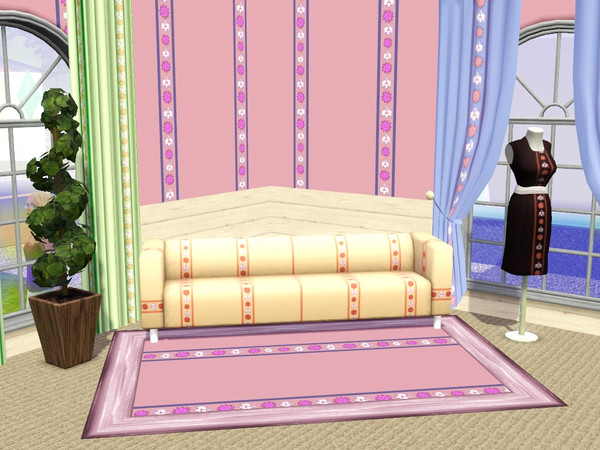 Sims 3 — flower stripe by maxi king — 