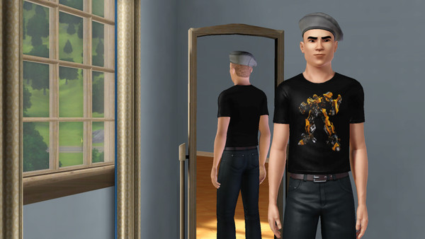 Sims 3 — BumbleBee by SpencerKay — Transformers Bumblebee Shirt I Take Request! Ask me here or on my twitter