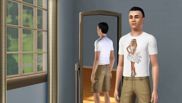 Sims 3 — Lady Gaga by SpencerKay — Lady Gaga Shirt I Take Requests! Ask me here or on my twitter