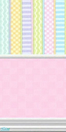 Sims 2 — SpringWall 8 by The_Unicorn — With Spring in the air, here are some Spring-Walls... You can use my