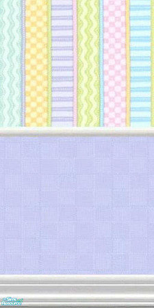 Sims 2 — SpringWall 7 by The_Unicorn — With Spring in the air, here are some Spring-Walls... You can use my