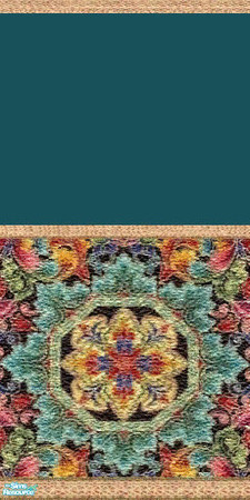 Sims 2 — Cosmic Medallion by darci321 — Image setting or dancing in a room with a strobe light upon this wallpaper!.... 