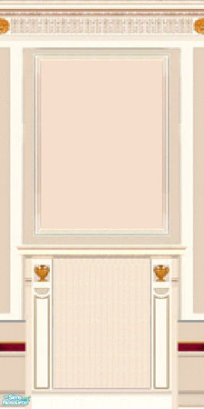 Sims 2 — VictorianPaneling 4 by The_Unicorn — A Elegant, Victorian, Royalties Wall...